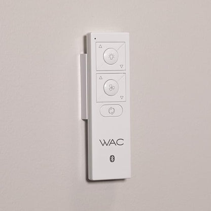 WAC Lighting Swirl 3-Blade Aluminum Smart Ceiling Fan in Matte Black