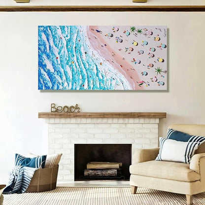 JIMUJIA Custom Canvas Art Print 36"x72" - Unframed Artwork, Personalized Wall Decor, Customizable Photo, Custom Portrait, Office, Living Room, Bedroom Wall Art(36×72in,Unframe)