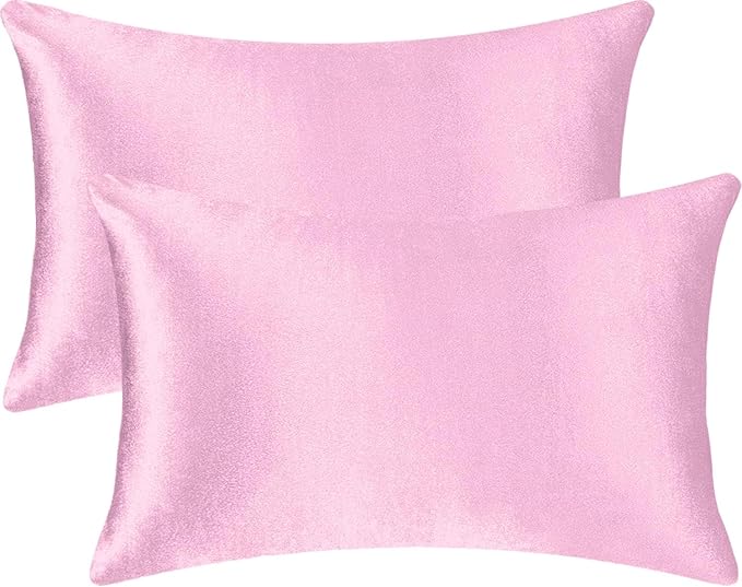 2 Pack 12x20 Pillow Cover Velvet Pillow Covers, Square Throw Pillow Covers for Living Room Decorations Throw Pillow Case, Throw Pillow Cover Cushion Cover for Sofa Bedroom Car, Pink Velvet