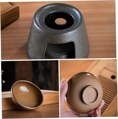 Ceramic Wax Melt Burner & Essential Oil Diffuser, Tealight Candle Holder for Home, Office & Spa