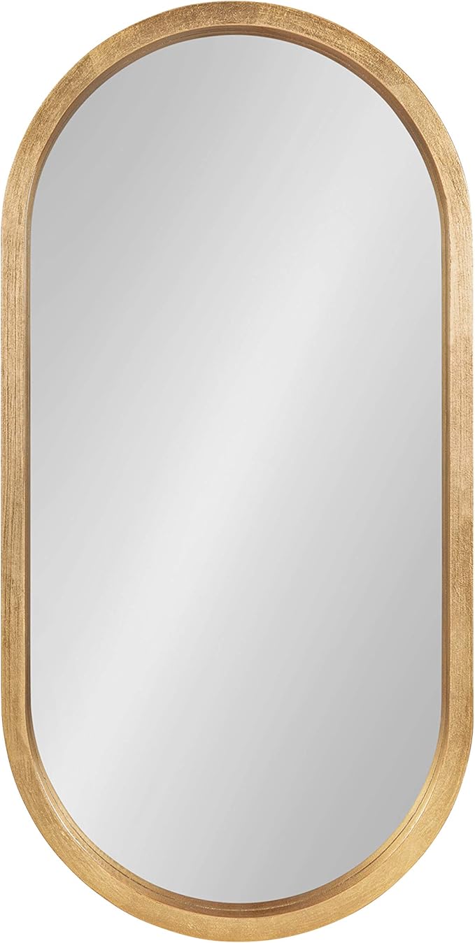 Kate and Laurel Travis Capsule Framed Wall Mirror