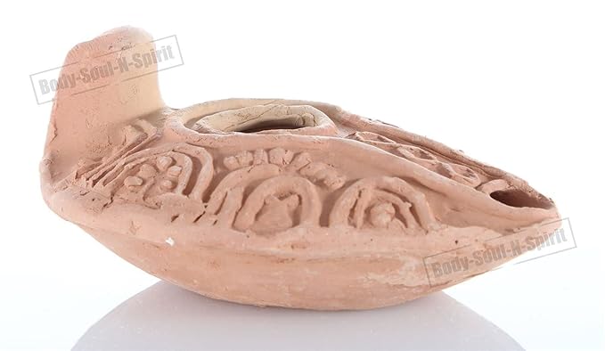 Lot of 12 HERODIAN OIL LAMP Ancient Biblical Antique Replica Israel Judaica