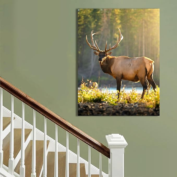 JIMUJIA Custom Canvas Art Print 40"x60" - Unframed Artwork, Personalized Wall Decor, Customizable Photo, Custom Portrait, Office, Living Room, Bedroom Wall Art(40×60in,Unframe)
