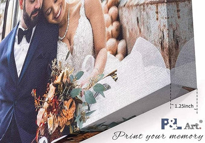 Personalized Custom Canvas Prints: Photo On Canvas (Framed Canvas, 24X24) Transform Your Photos into Stunning Framed Wall Art Digitally Printed Photo To Canvas Ideal for Home Decor Made in Texas, USA