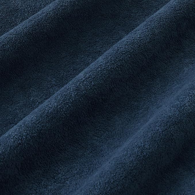 Kevin Textile Waterproof Decorative Pillow Covers Navy Blue 26x26 Inch Pack of 2 Soft Boucle Textured Euro Pillowcases Elegant Accent Pillows for Couch Sofa Chair Bed Home Decor Indoor Outdoor