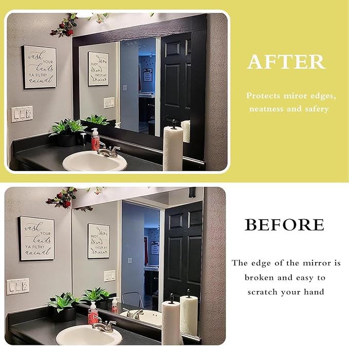 10M Black Wood Grain Removable PVC Waterproof Border Wall Decor Removable Self Adhesive Kitchen Bathroom Tiles Sticker Wallpaper 2"x390"