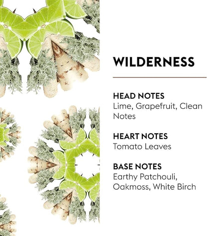 MAISON BERGER Wilderness Lampe Berger Refill, 500 ml (16.9 fl oz), Odor-Neutralizing Home Fragrance Oil Lamps, Lime, Grapefruit, Clean Notes, Tomato Leaves, Made in France