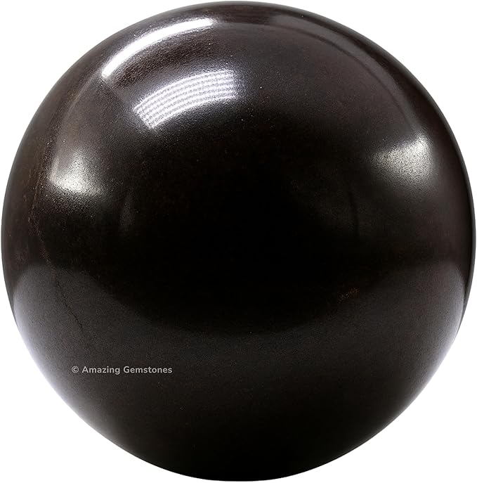 Amazing Gemstone Garnet Crystal Ball with Stand - 1.5 Inches Crystal Sphere Meditation Balls for Witchcraft and Decorative Balls