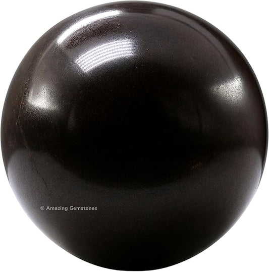 Amazing Gemstone Garnet Crystal Ball with Stand - 1.5 Inches Crystal Sphere Meditation Balls for Witchcraft and Decorative Balls