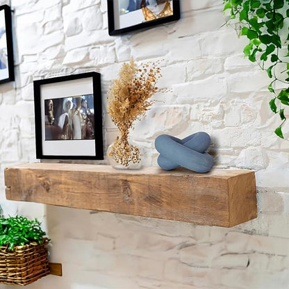 Wood Knot Decor Chain Link - Coffee Table Shelf Office Entryway Decorative Object Wooden Knot Sculpture Rustic Accents Modern Boho Celtic Home Living Room Farmhouse