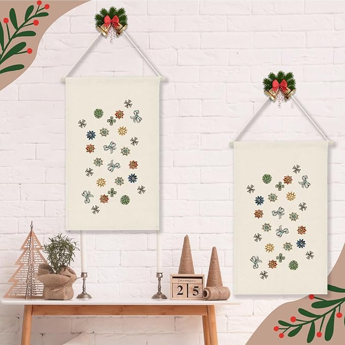 Boao 4 Pcs Boho Room Decor Hanging Decorations Pin Banner Wall Display Banners Elementary Wall Art Banner Welcome to Teacher Gift(Beige,17.5 x 10.8 Inches,Classic)