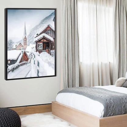 20x30 Snap Frame, Plexiglass, Set of 2, Black PosterFrames, Coating Aluminum Profile, Display Horizontally & Vertically