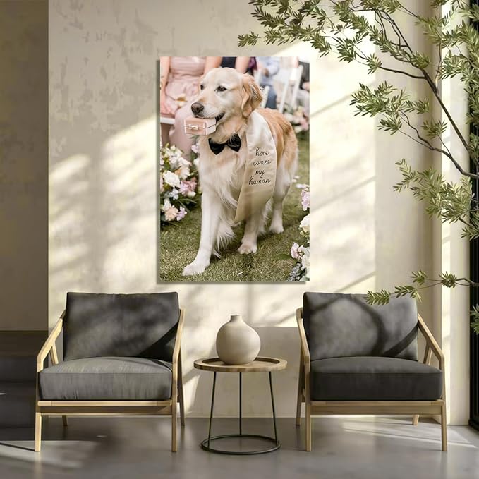 JIMUJIA Custom Canvas Art Print 30"x45" - Unframed Artwork, Personalized Wall Decor, Customizable Photo, Custom Portrait, Office, Living Room, Bedroom Wall Art(30×45in,Unframe)