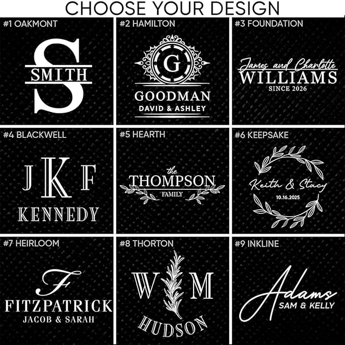 Personalized Cookbook Stand – Custom Engraved Acacia Wood & Black Marble Recipe Book Holder with Weighted Base – Rustic Design, Tablet & Cookbook Stand for Kitchen Counter, 12 × 11 × 7.5 