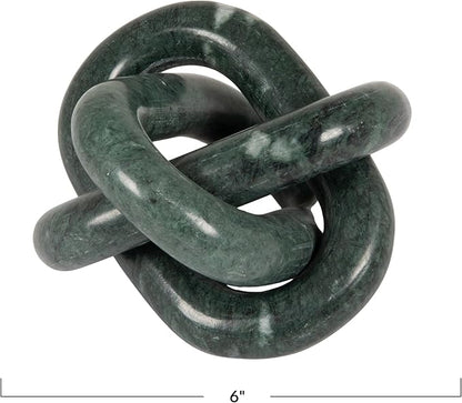 Bloomingville Marble Chain Link, Green