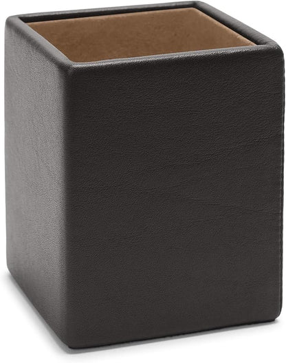 Leatherology Black Onyx Classic Pencil Cup