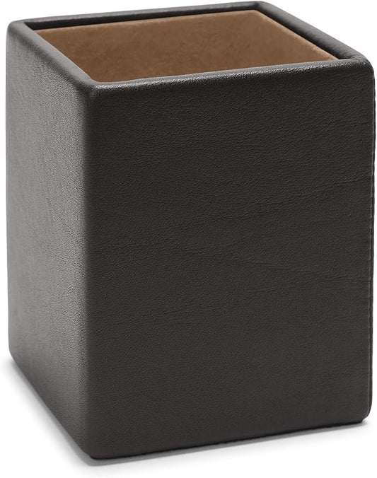 Leatherology Black Onyx Classic Pencil Cup