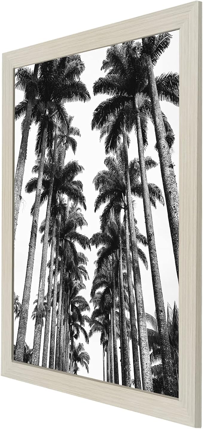 Americanflat 22x28 Poster Frame with Polished Plexiglass - Wide Picture Frames Made of Engineered Wood for Vertical or Horizontal Wall Display - Epic Collection - Light Wood