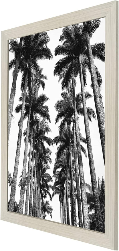 Americanflat 22x28 Poster Frame with Polished Plexiglass - Wide Picture Frames Made of Engineered Wood for Vertical or Horizontal Wall Display - Epic Collection - Light Wood
