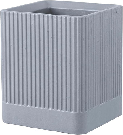 MyGift Pen Holder Pencil Holder For Desk Desktop Pen Cup Holder Gray Concrete Modern Office Supplies