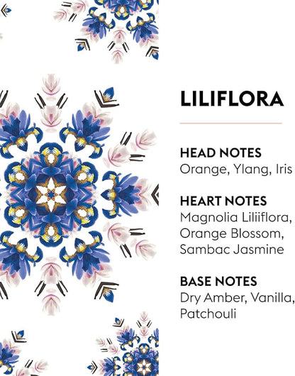 Maison Berger Liliflora Lampe Berger Refill, 500 ml (16.9 fl oz), Odor-Neutralizing Home Fragrance Oil for Maison Berger Lamps, Orange, Ylang, Iris, Magnolia Liliiflora, Orange Blossom, Made in France