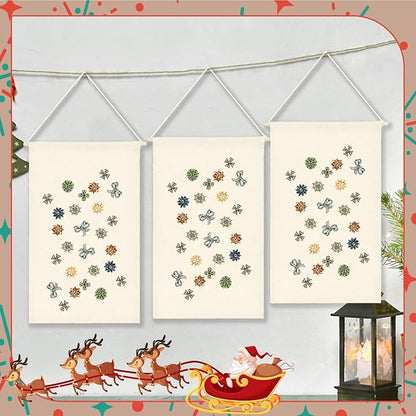 Boao 4 Pcs Boho Room Decor Hanging Decorations Pin Banner Wall Display Banners Elementary Wall Art Banner Welcome to Teacher Gift(Beige,17.5 x 10.8 Inches,Classic)