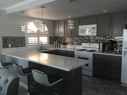 3 Pack 1 Light Hanging Kitchen Island 5" Crystal Pendant Light Modern Pendant Light Fixture Brushed Nickel Finish with Crystal Shade for Bar,Dining Room,Corridor,Living Room Over Sink