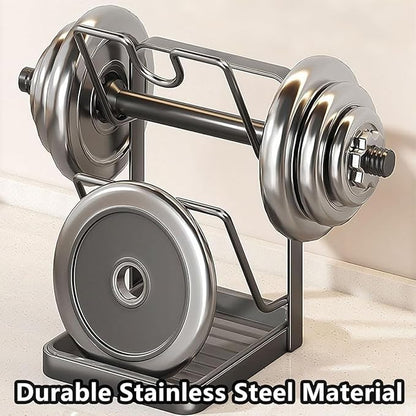 Kitchen Pot Lid Storage Rack, Pot Lid Rack, Multi-functional Kitchen Storage Racks, Space-Saving Kitchens Pots Cover Organizer Stand for Countertop (Grey)