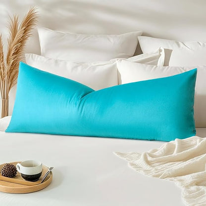 Artscope Luxury Velvet Lumbar Pillow Cover Super Soft Decorative Rectangle Throw Pillow Covers Case Cushion Covers for Sofa Couch Bedroom Car Decor 14x36 Inch Turquoise