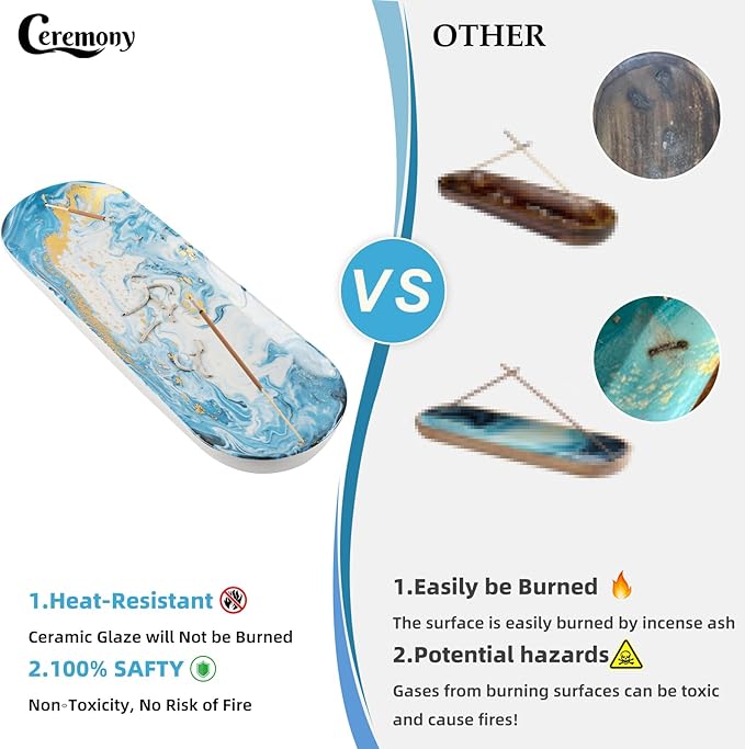 CEREMONY Lever Incense Holder (Incense Tray-Gilded)