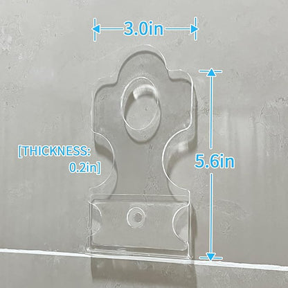 YODAR 10 Pack Acrylic Floating Shelves for Funko Pop in-The-Box Figures, Display Case for Boxed Characters, Wall Mounted Shelf with Mounting Kit, Perfect for Decoration & Storage