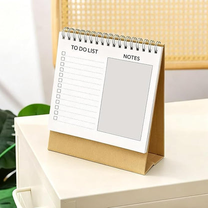 2026 Mini Desk Calendar Monthly Simple Style Flip Calendar 6.5" x 6" (Oct. 2025 to Dec. 2026)