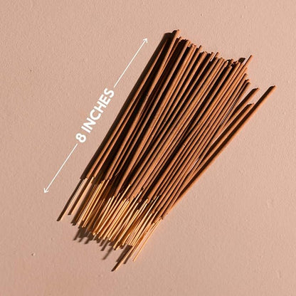 Folkulture Incense Sticks with Holder (100 Sticks)| Cinnamon & Orange Incense Stick for Meditation, Cleanse to Negative Energy | No Charcoal,Organic,Non Toxic, 45 Mins, Long Burning Insence-Sticks