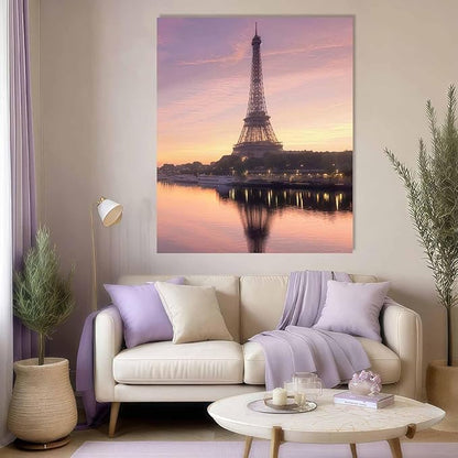 JIMUJIA Custom Canvas Art Print 40"x48" - Unframed Artwork, Personalized Wall Decor, Customizable Photo, Custom Portrait, Office, Living Room, Bedroom Wall Art(40×48in,Unframe)