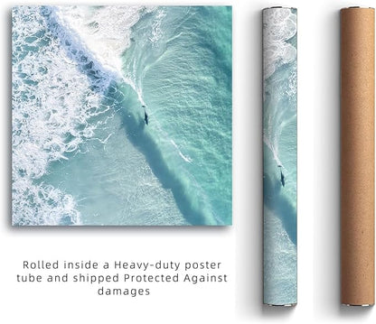 JIMUJIA Custom Canvas Art Print 40"x40" - Unframed Artwork, Personalized Wall Decor, Customizable Photo, Custom Portrait, Office, Living Room, Bedroom Wall Art(40×40in,Unframe)