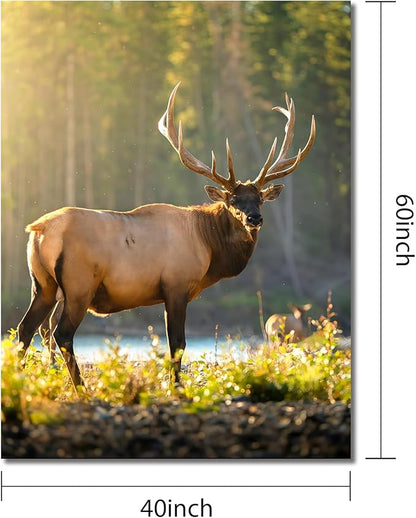 JIMUJIA Custom Canvas Art Print 40"x60" - Unframed Artwork, Personalized Wall Decor, Customizable Photo, Custom Portrait, Office, Living Room, Bedroom Wall Art(40×60in,Unframe)