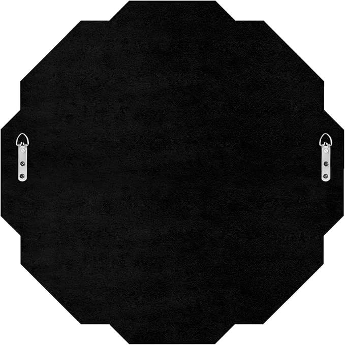 Bathroom Mirror-28”X28” Wall Mirrors Decorative, Beveled Edge Frameless Mirror for Wall Bathroom, Vanity Room, Bedroom, Living Room and Enterway