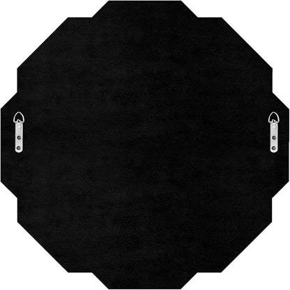 Bathroom Mirror-28”X28” Wall Mirrors Decorative, Beveled Edge Frameless Mirror for Wall Bathroom, Vanity Room, Bedroom, Living Room and Enterway