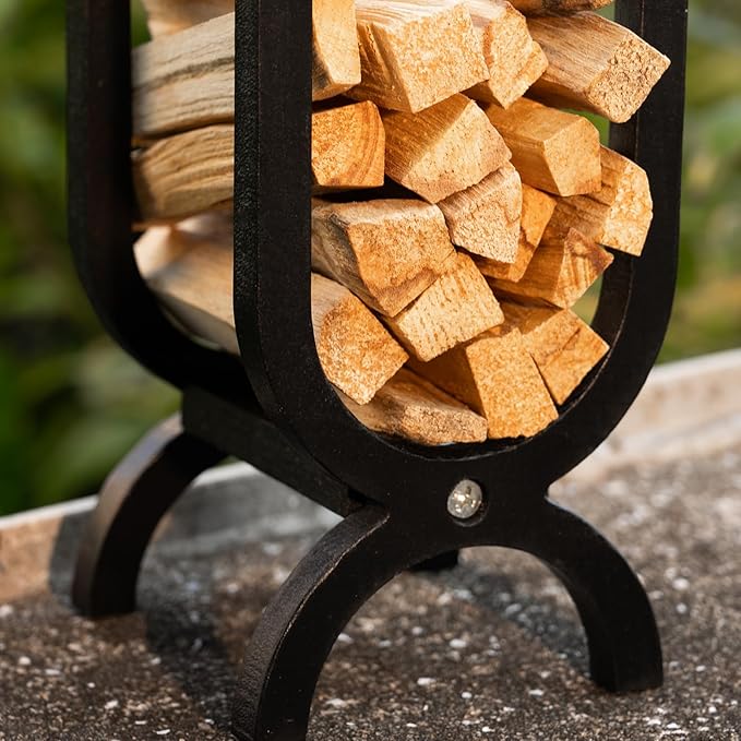Wooden Palo Santo Holder-Incense Storage Ideal for Palo Santo Sticks&Sage|Perfect for Meditation, Zen Rituals Energy Cleansing|Spiritual Decor for Yoga, Mindfulness Aromatherapy