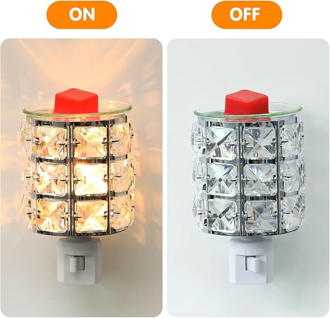Plug in Wax Warmer,Melt and Fragrance Warmer - Decorative Wall Electric Wax Melt Burner for Warming Scented Candle Wax Melts and Tarts or Fragrance Oils,Flame Free,Home Decor