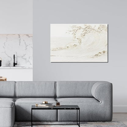 Canvas Wall Art Decor Large Wall Art for Living Room Large Artwork for Walls Black Abstract Wall Art Decor Canvas Art Wall Decor Modern Textured Wall Art Paintings 32" X 48" Bedroom Office Wall Decor