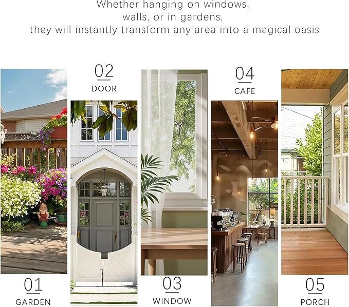 H&D HYALINE & DORA Crystal Suncatcher Moon Sun Catcher Window Suncatchers Crystal Wind Chimes for Window Home Garden Backyard Decor Light Catchers Gift for Women