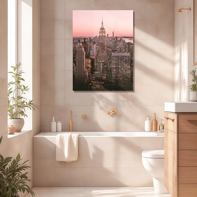 JIMUJIA Custom Canvas Art Print 30"x40" - Unframed Artwork, Personalized Wall Decor, Customizable Photo, Custom Portrait, Office, Living Room, Bedroom Wall Art(30×40in,Unframe)