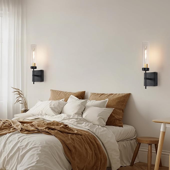 Wall Sconce Set of 2,Battery Operated Wall Sconce,Infinitely Dimmable with Remote Control,15000mAh Endurance 200 Hours,Fast Charging,Wireless Wall Lights for Bedroom Living Room Hallway