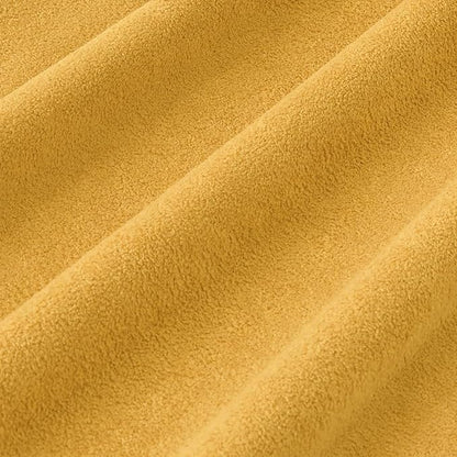 Kevin Textile Waterproof Decorative Pillow Covers Yellow 26x26 Inch Pack of 2 Soft Boucle Textured Euro Pillowcases Elegant Accent Pillows for Couch Sofa Chair Bed Home Decor Indoor Outdoor