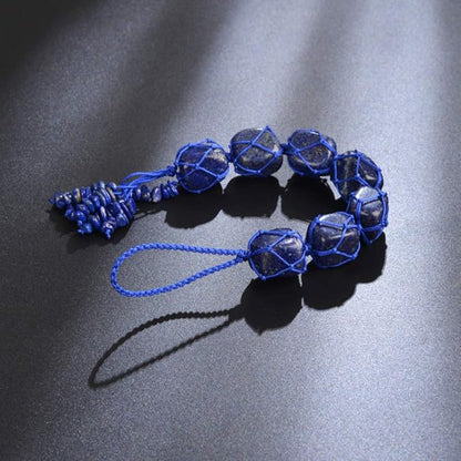 Healing Crystals Home Interior Decoration Car Hanging Ornaments Good Luck Home Decoration for Reiki Healing Good Luck Feng Shui (Lapis Lazuli)