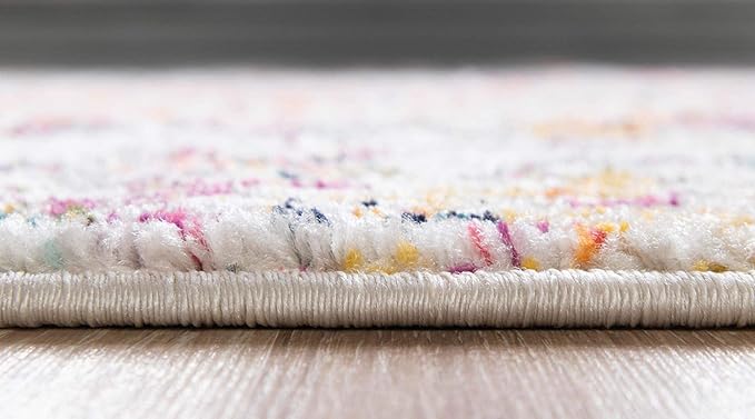 Rugs.com Arlington Collection Rug – 3' x 5' Oval Multi Medium-Pile Rug Perfect for Living Rooms, Large Dining Rooms, Open Floorplans