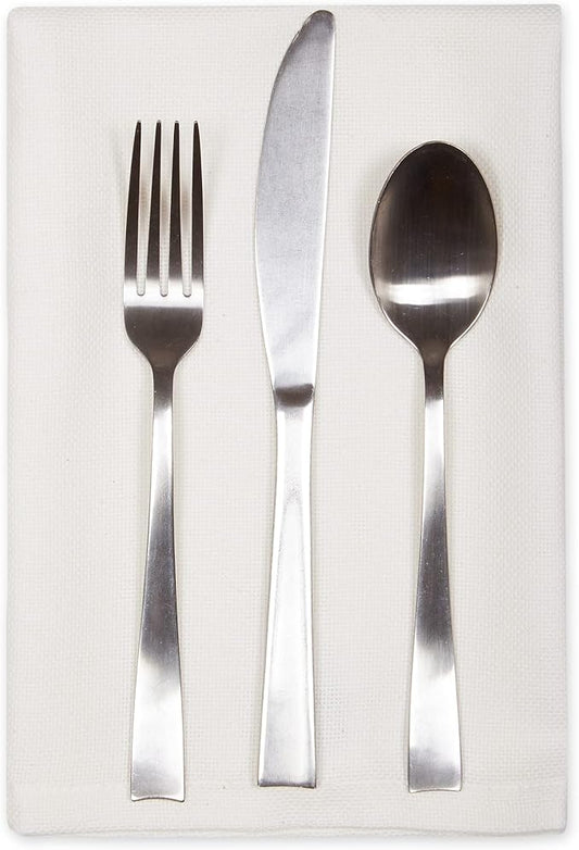 DII Variegated Tabletop Collection, Napkin Set, 20x20, Off-White, 6 Piece