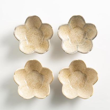 Floral Vanity Tray - Ceramic Jewelry Organizer Dish for Rings Necklaces Wedding Gift Idea(camel)