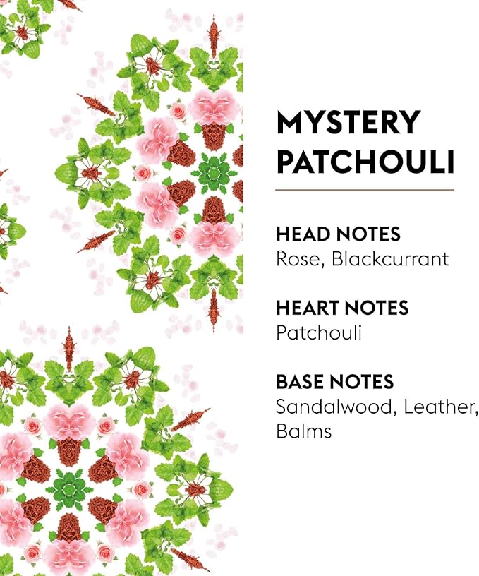 MAISON BERGER - Mystery Patchouli - AIr Freshener - Lampe Berger Fragrance Refill for Home Fragrance Oil Diffuser - 33.8 Fluid Ounces - 1 Liter